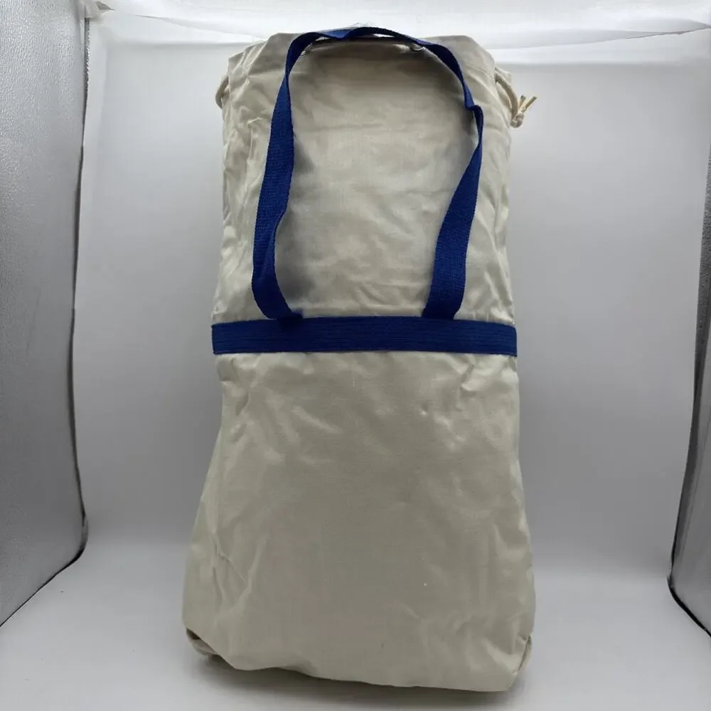 VTG The Disney Channel Mickey Minnie Mouse Donald Duck 1984 Tote Bag 80s